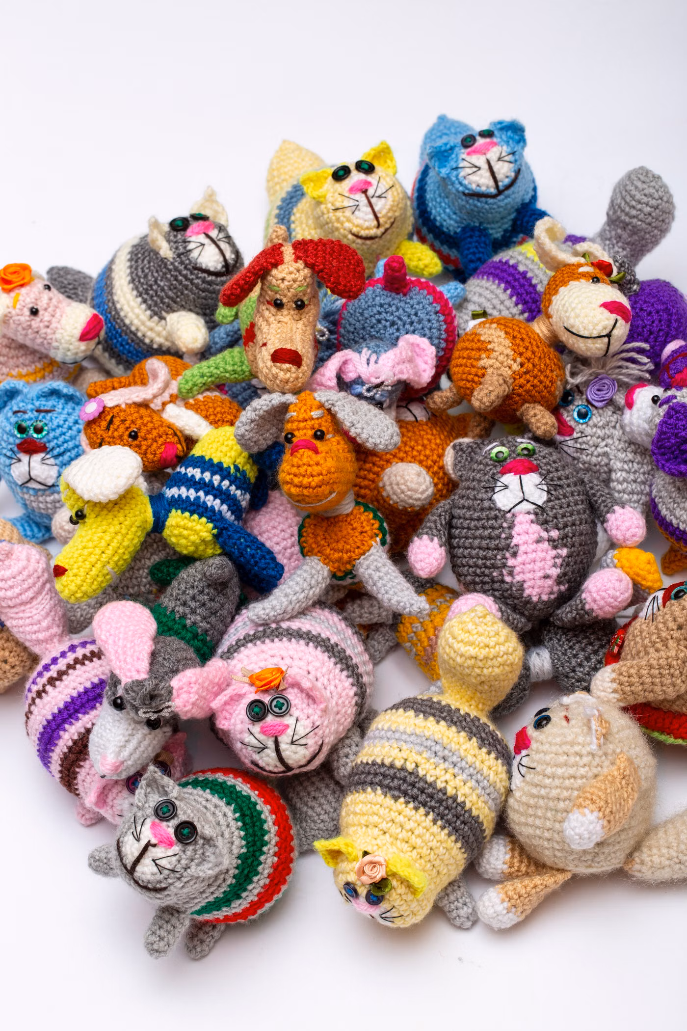 Amigurumi Hayvan Oyuncak Seti - 1