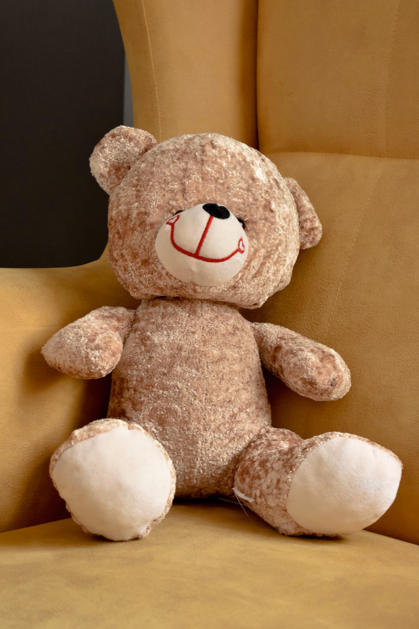 Büyük Boy Kahverengi Peluş Ayı - 1