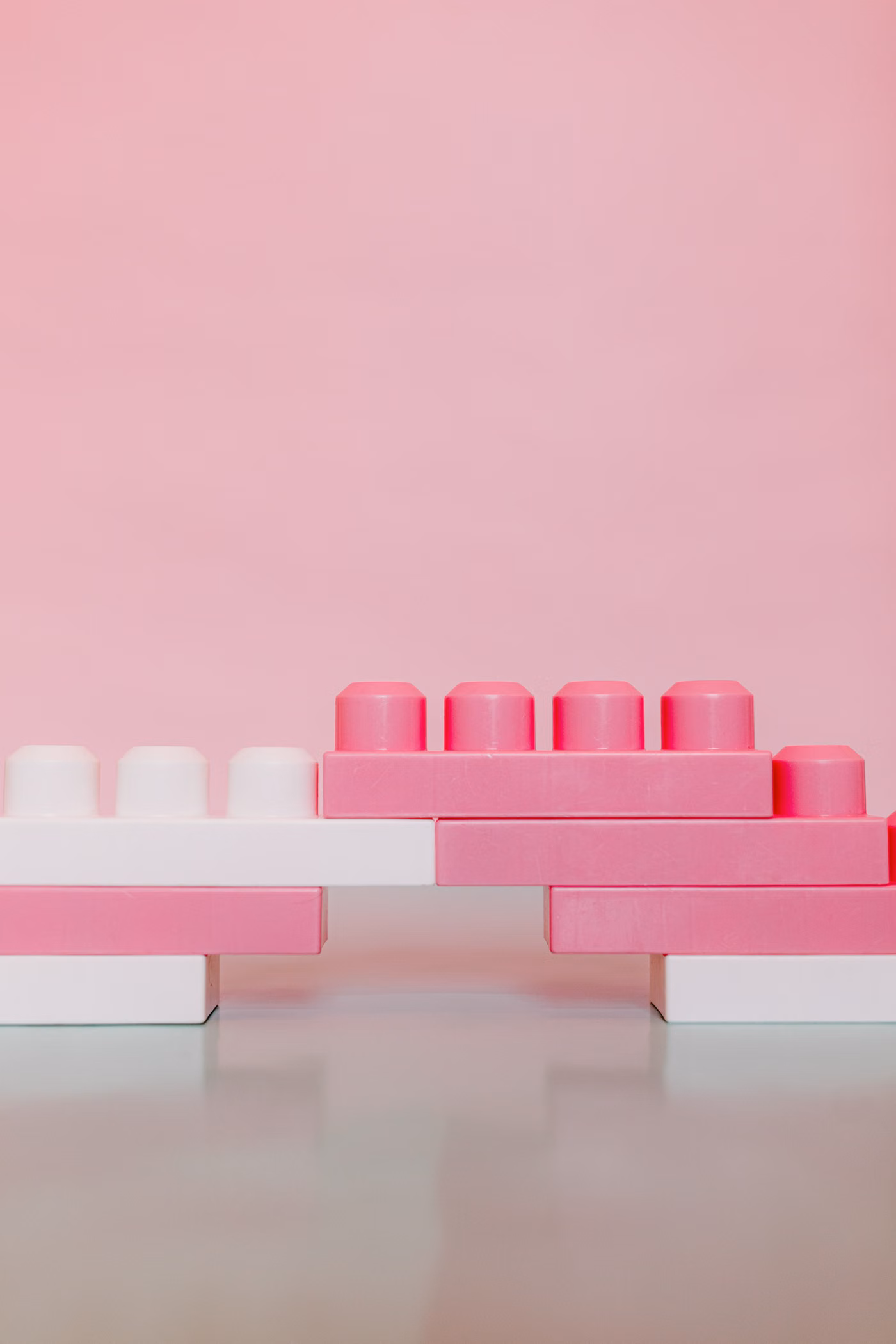 Pembe Beyaz Yapı Blokları - 3